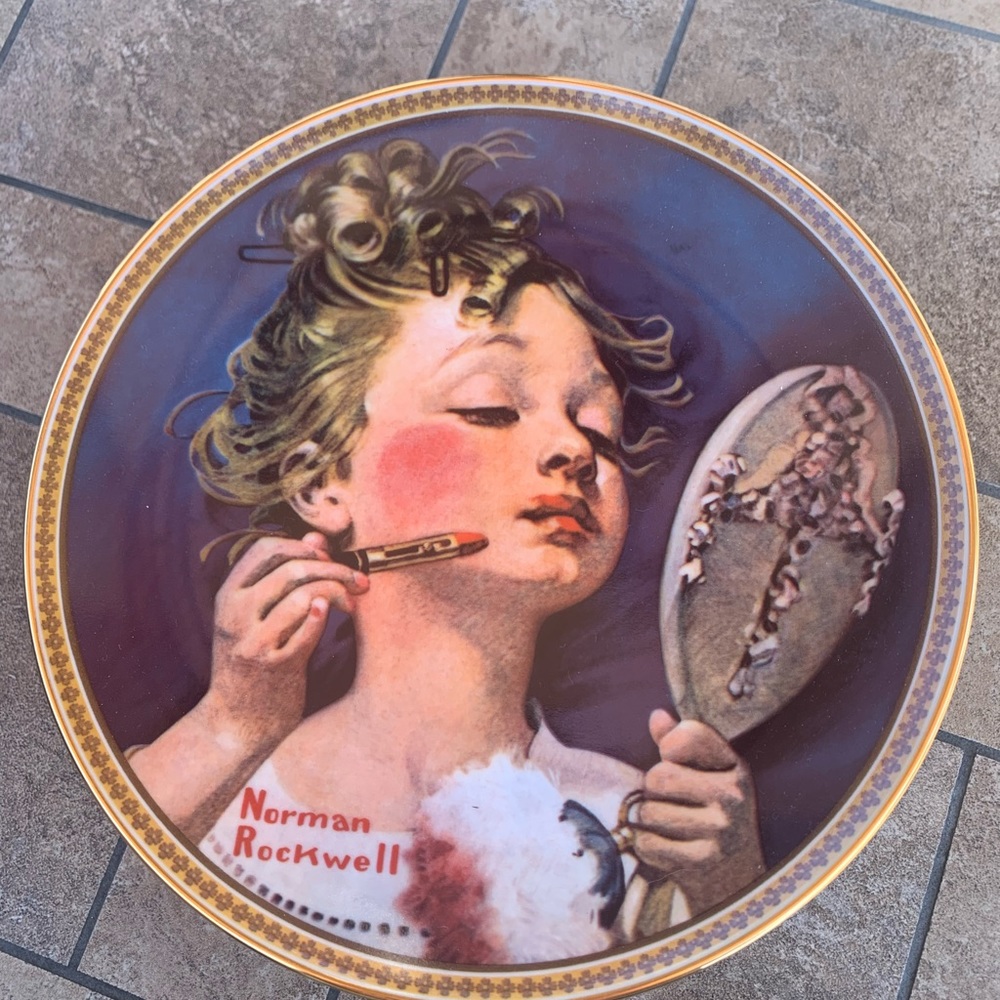 Knowles 1854 Americas oldest name in fine china. Making Believe At The Mirror